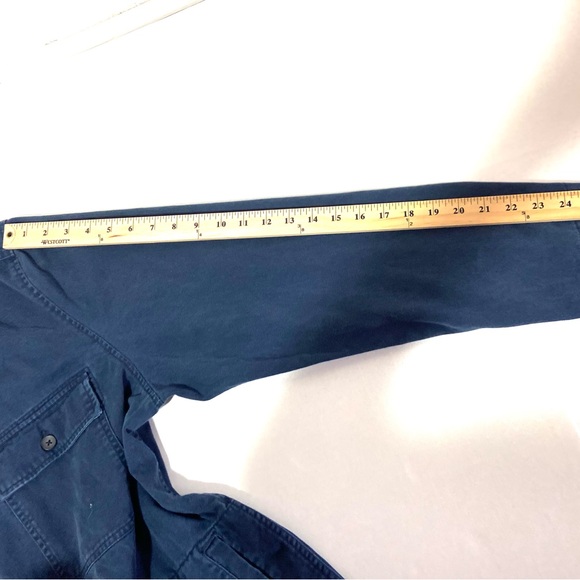 Carbon2Cobalt Men's XL Denim Jacket Blue Jean. Full Zipper 100% Cotton - Picture 7 of 16